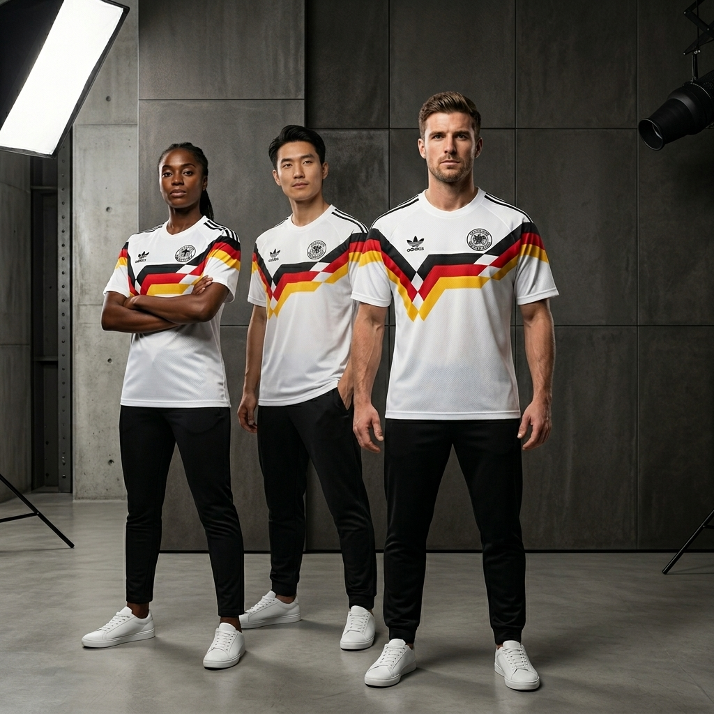 Deutschland Heim Trikot 1990 Weltmeister