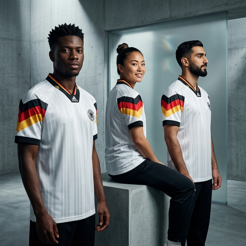 Deutschland Heim Trikot 1992