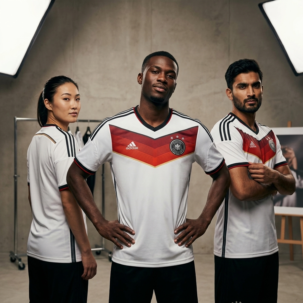 Deutschland Heim Trikot 2014 Weltmeister