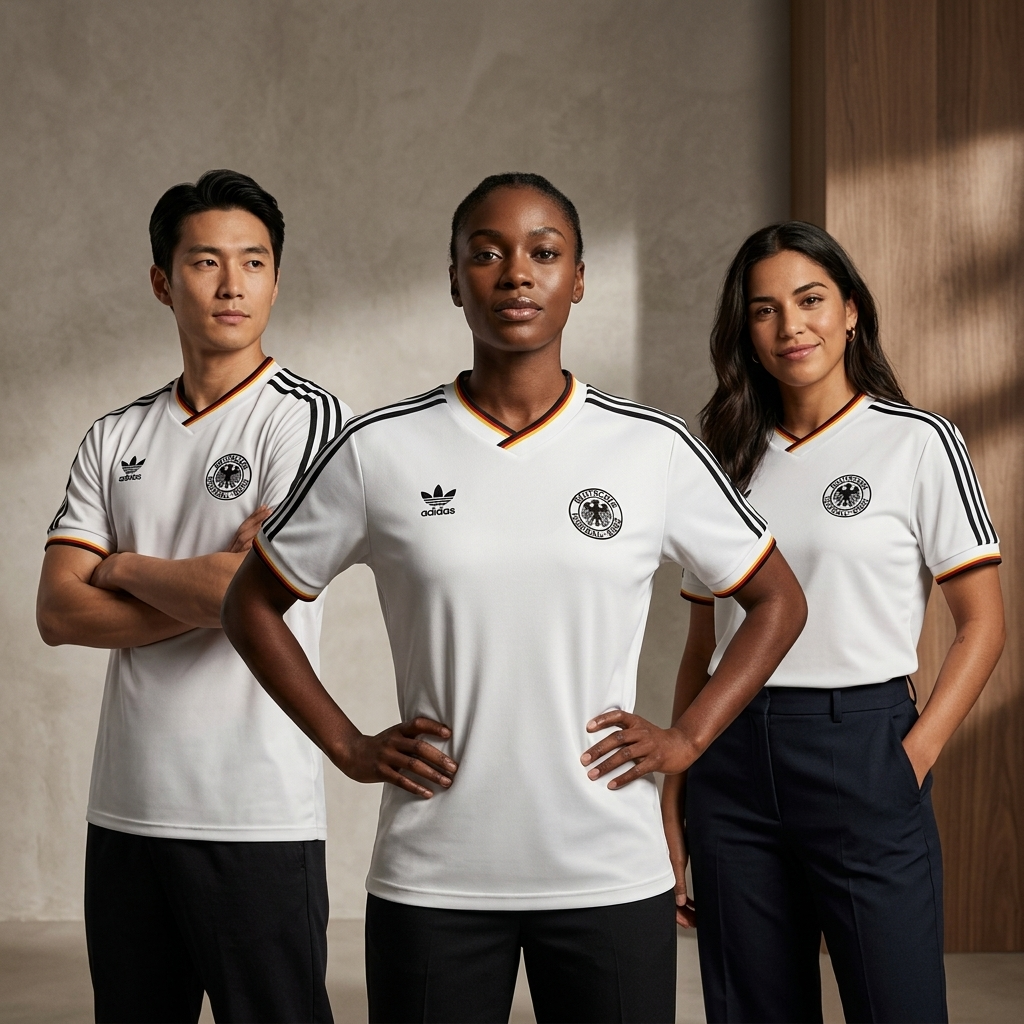Deutschland Heim Trikot 1986