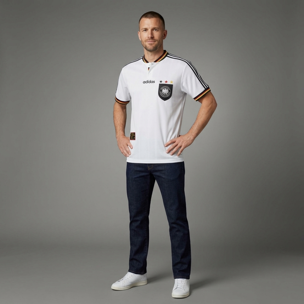 Deutschland Heim Trikot 1996
