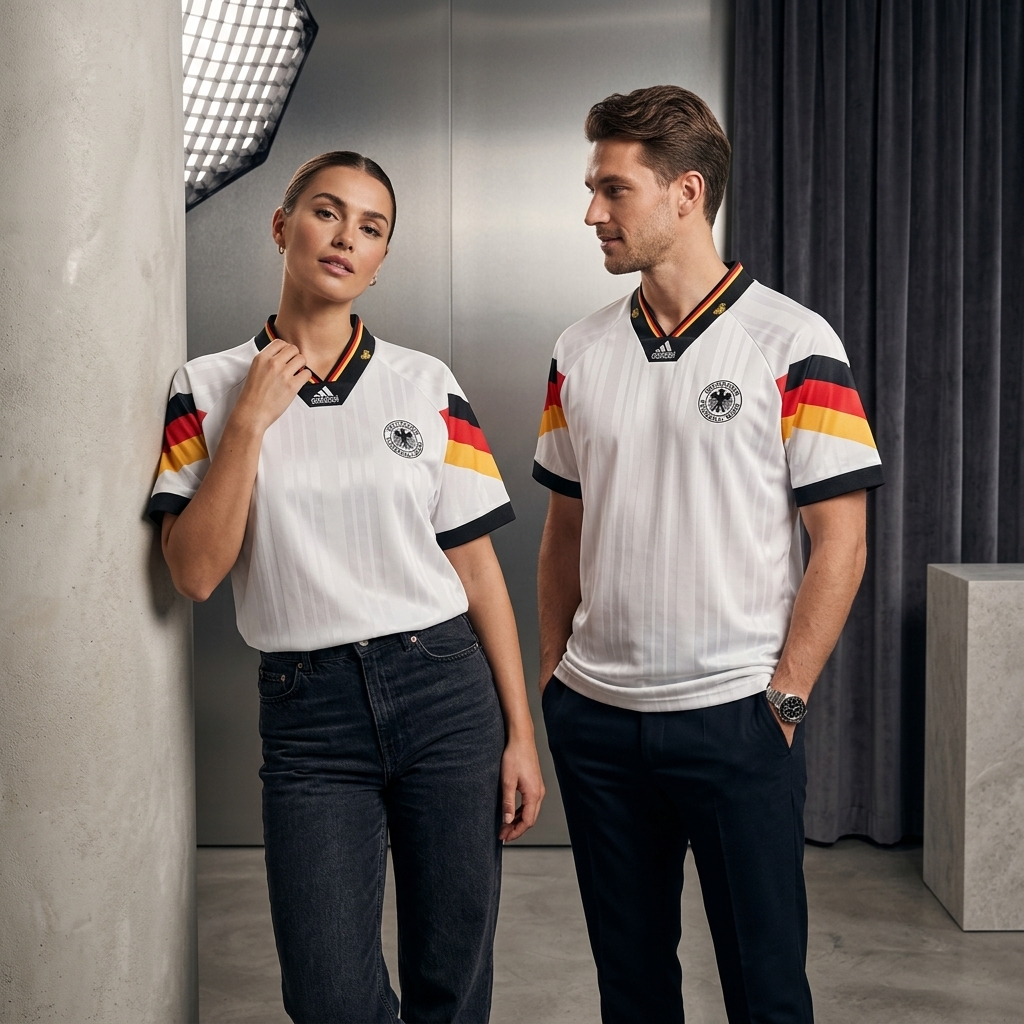 Deutschland Heim Trikot 1992